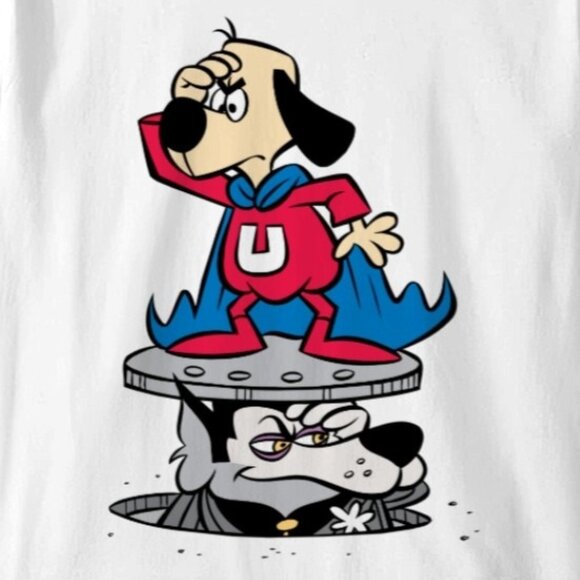 Underdog  Riff Raff On Look-Out Retro Cartoon Funny Classic Graphic T-Shirt 134 - Picture 2 of 5